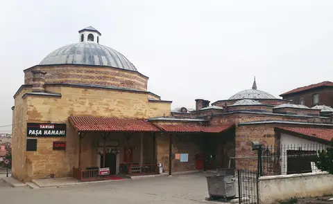 Merzifonlu Kara Mustafa Paşa Hamamı giriş kısmı