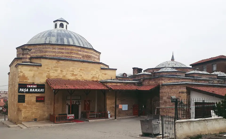 Merzifonlu Kara Mustafa Paşa Hamamı giriş kısmı