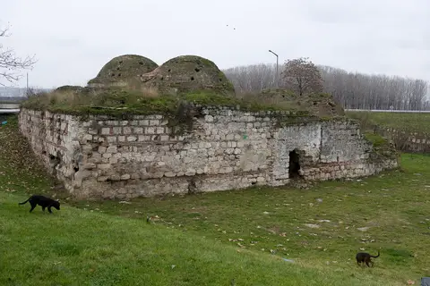 Gazi Mihal Hamamı, Merkez/Edirne — hamam genel görünümü