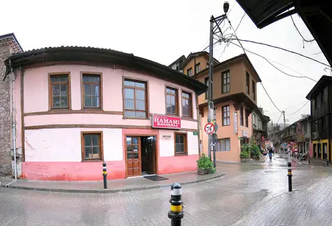 İnebey Hamamı, Yıldırım/Bursa — hamam genel görünümü