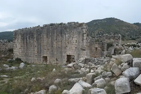 Patara Nero Hamamı, Kaş/Antalya — hamam genel görünümü