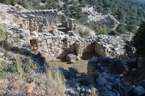 Arykanda Yukarı Hamam, Finike/Antalya — hamam genel görünümü